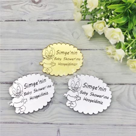 25 Adet Ördek Pleksi Bebek Magnet