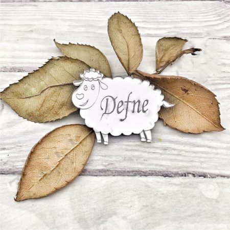 25 Adet Koyun Pleksi Bebek Magnet