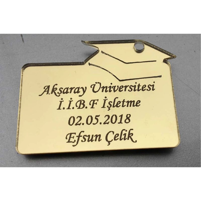 25 Adet Mezuniyet Hatırası Pleksi Magnet