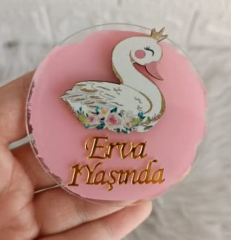 25 Adet Kuğu Figürlü Magnet F1131