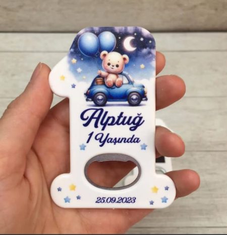 25 Adet Ayıcık 1 Yaş Açacak Magnet F1163