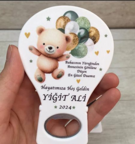 25 Adet Ayıcık Açacak Magnet F1154