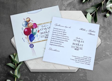 Egehan Sünnet Davetiye 1280