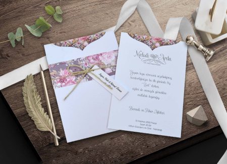 Classic Elegance Davetiye 828