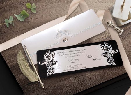 Classic Elegance Davetiye 876