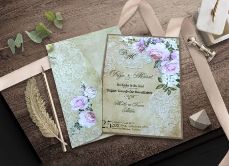 Classic Elegance Davetiye 985