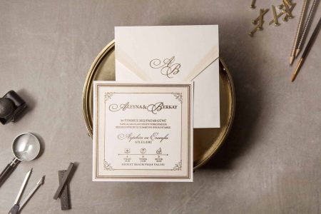 Wedding Davetiye 8382