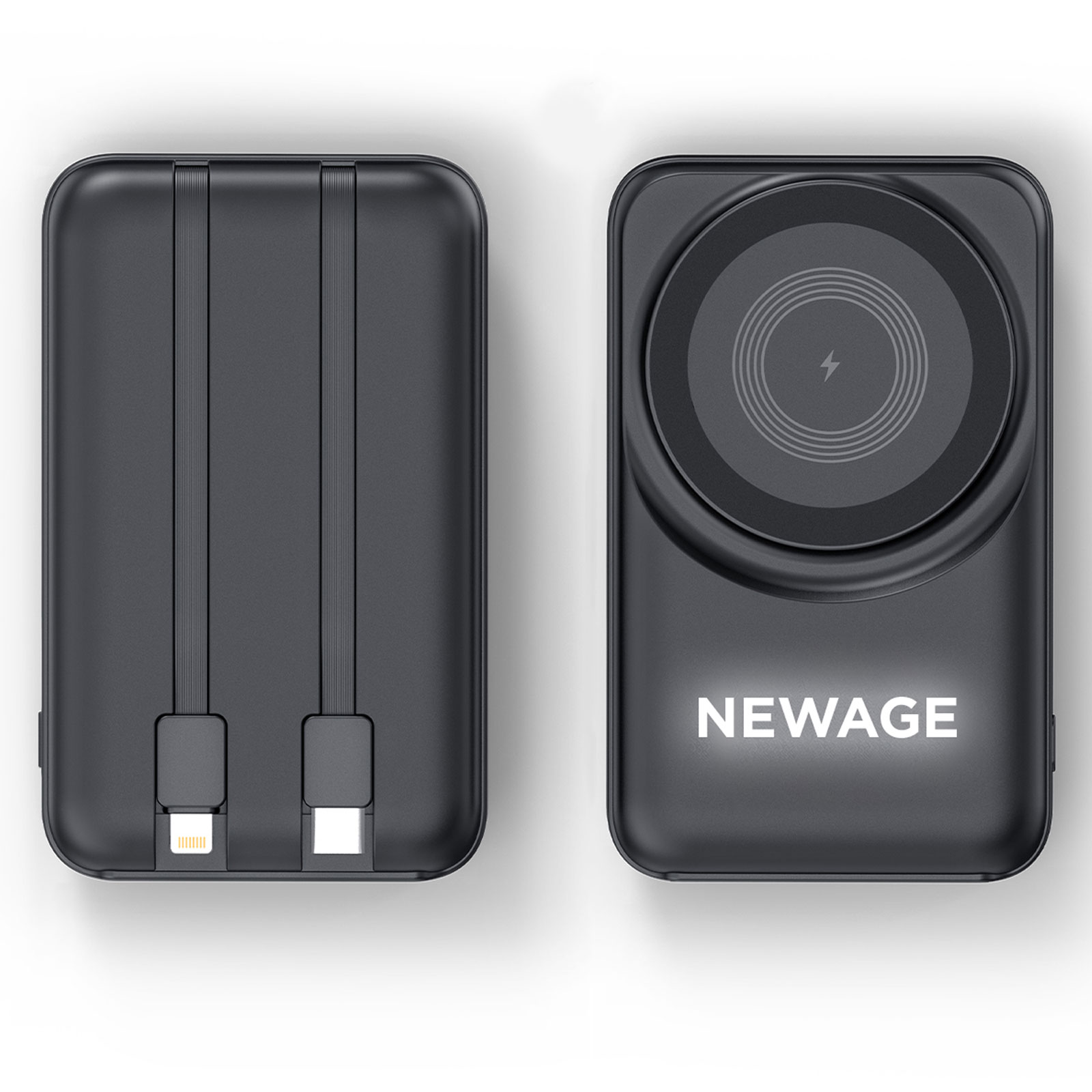 KÜÇÜKLER 10.000 MAH SİYAH MAGSAFE ve WIRELESS POWERBANK 6 KÜÇÜKLER 10.000 MAH SİYAH MAGSAFE ve WIRELESS POWERBANK