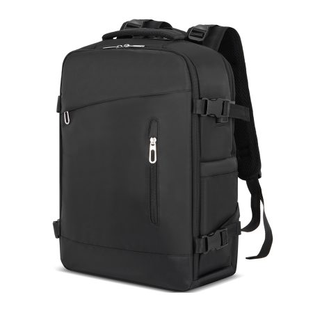 GEZGİN SİYAH LAPTOP BÖLMELİ SIRT ÇANTASI