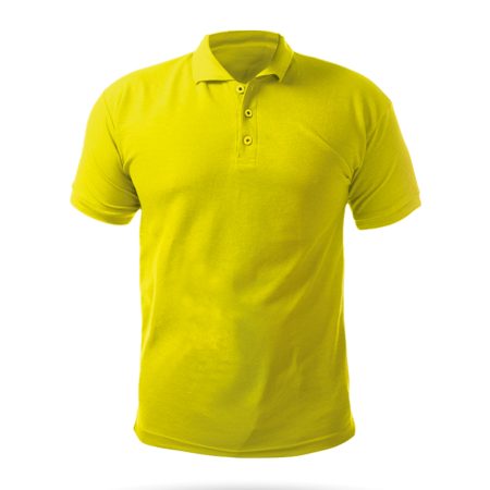 AÇELYA SARI L POLO YAKA TİŞÖRT