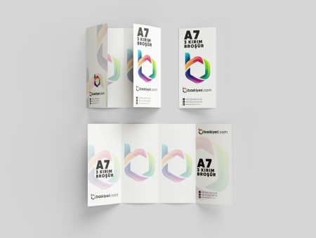 1000 Adet A7 Üç Kırımlı Broşür