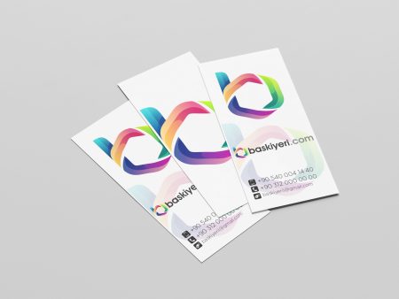 1000 Adet A7 Çift Yönlü Broşür