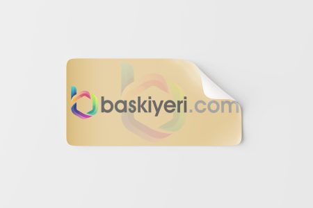 1000 Adet Yapışkanlı Etiket 8x5cm